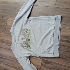Gray Graphic Sweatshirt